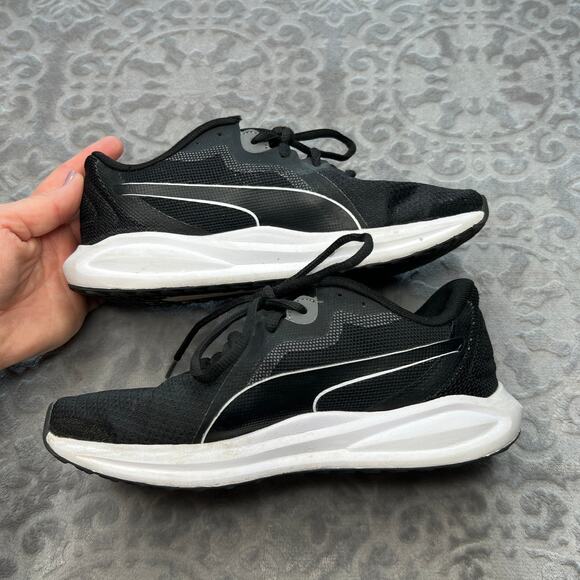 Puma Black Soft Foam Boys 4 - Picture 6 of 8
